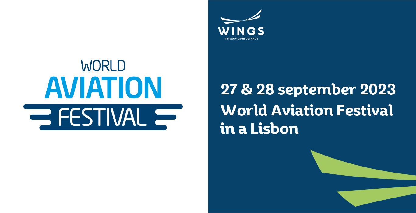 Wings Privacy Consultancy attending World Aviation Festival in Lisbon 2023