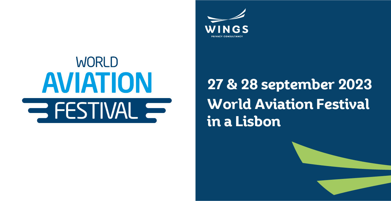 Wings Privacy Consultancy – World Aviation Festival Wings Privacy Consultancy attending World Aviation Festival in Lisbon 2023